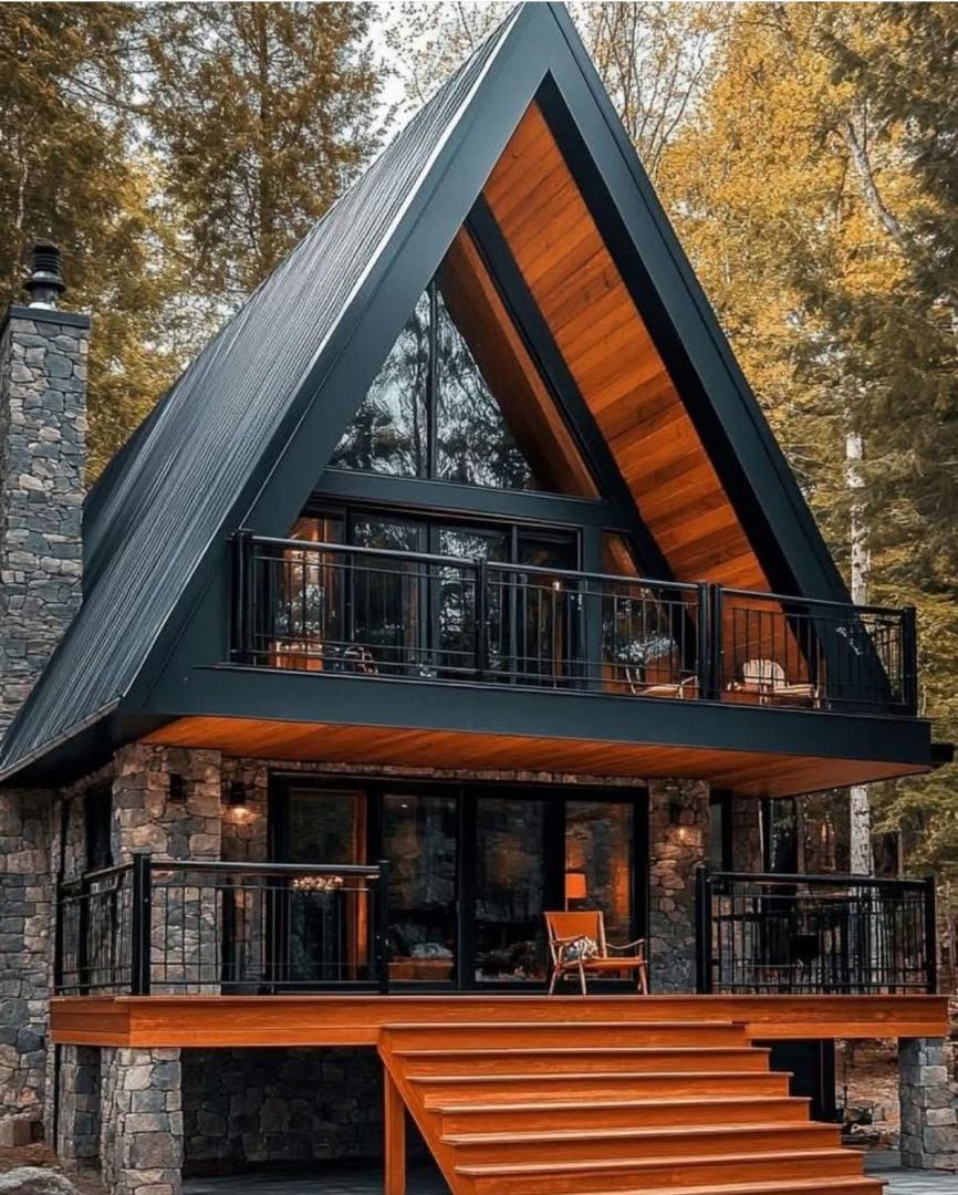 TRIANGLE ÜÇGEN BUNGALOW AĞAÇ EV