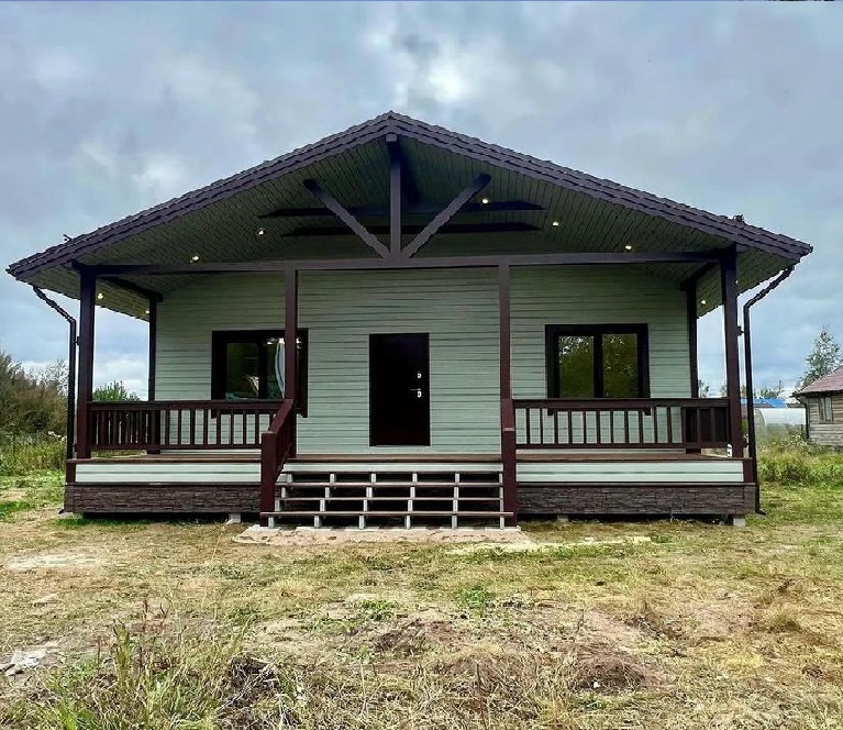 PREFABRİK AHŞAP BUNGALOV EV