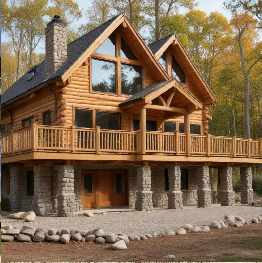 ÇAM AĞACI KÜTÜK BASKI EV